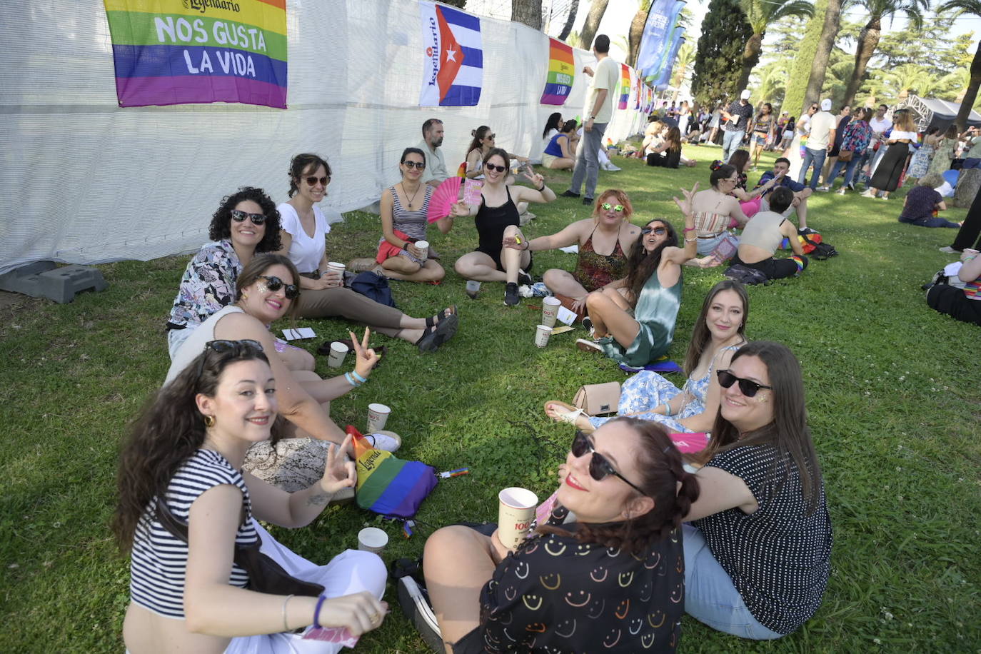 Las mejores fotos de la fiesta de Los Palomos en la Alcazaba (II)