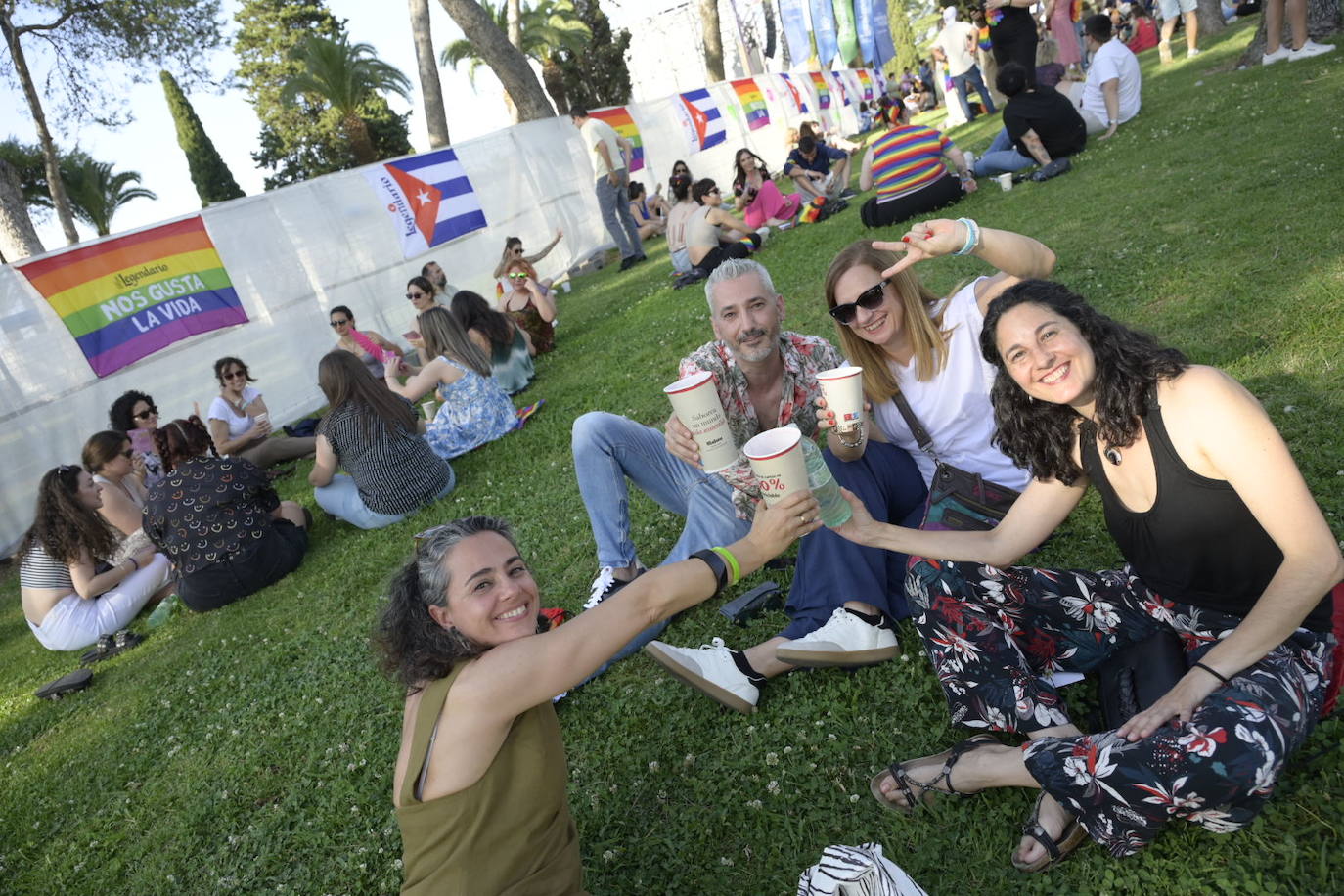 Las mejores fotos de la fiesta de Los Palomos en la Alcazaba (II)