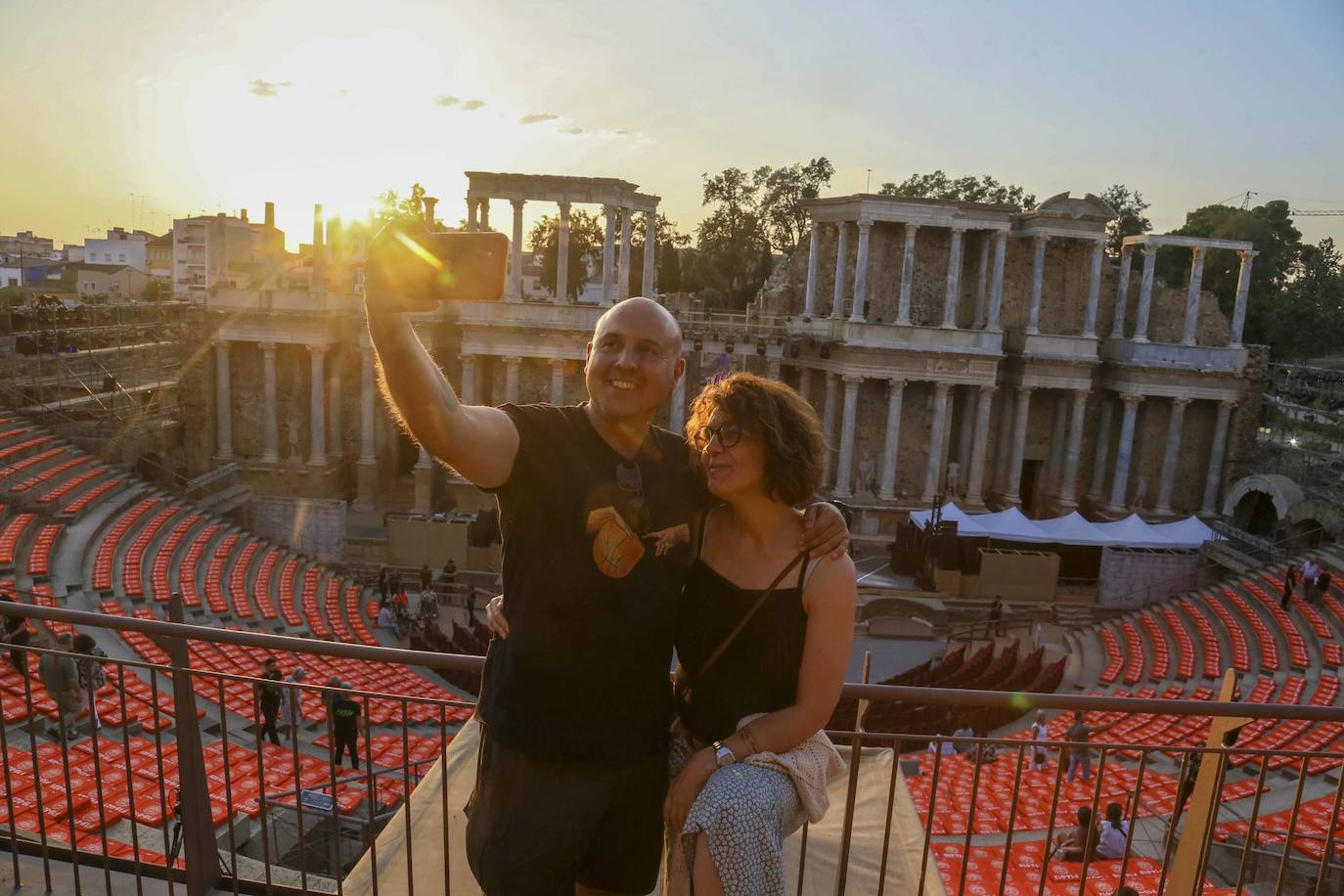 Las mejores imágenes del concierto de Raphael en Mérida