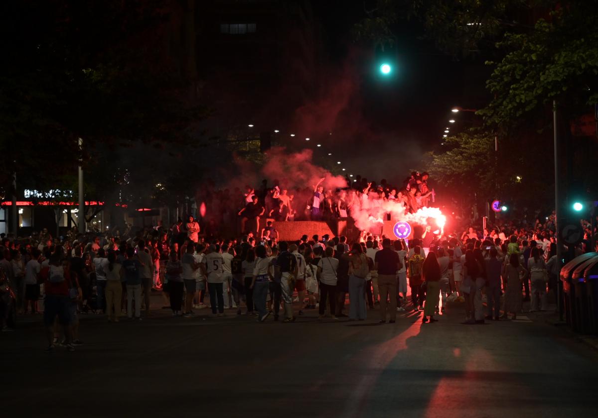 Badajoz celebra la decimoquinta Champions del Real Madrid