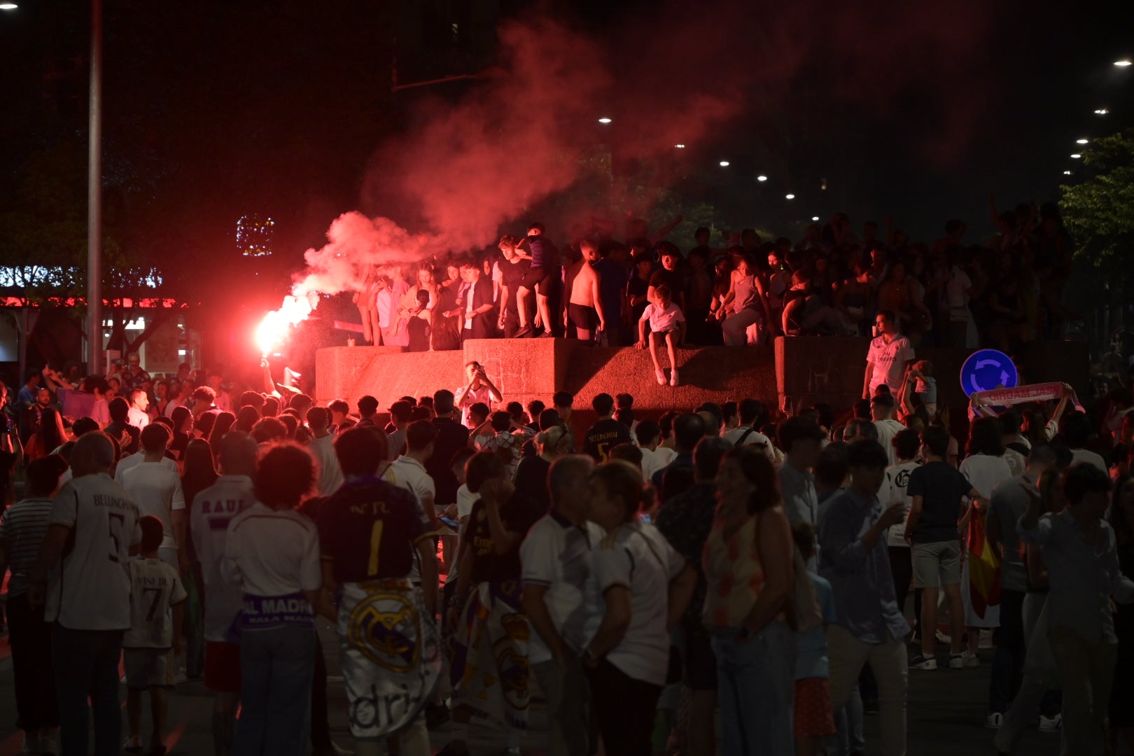 Badajoz celebra la decimoquinta Champions del Real Madrid