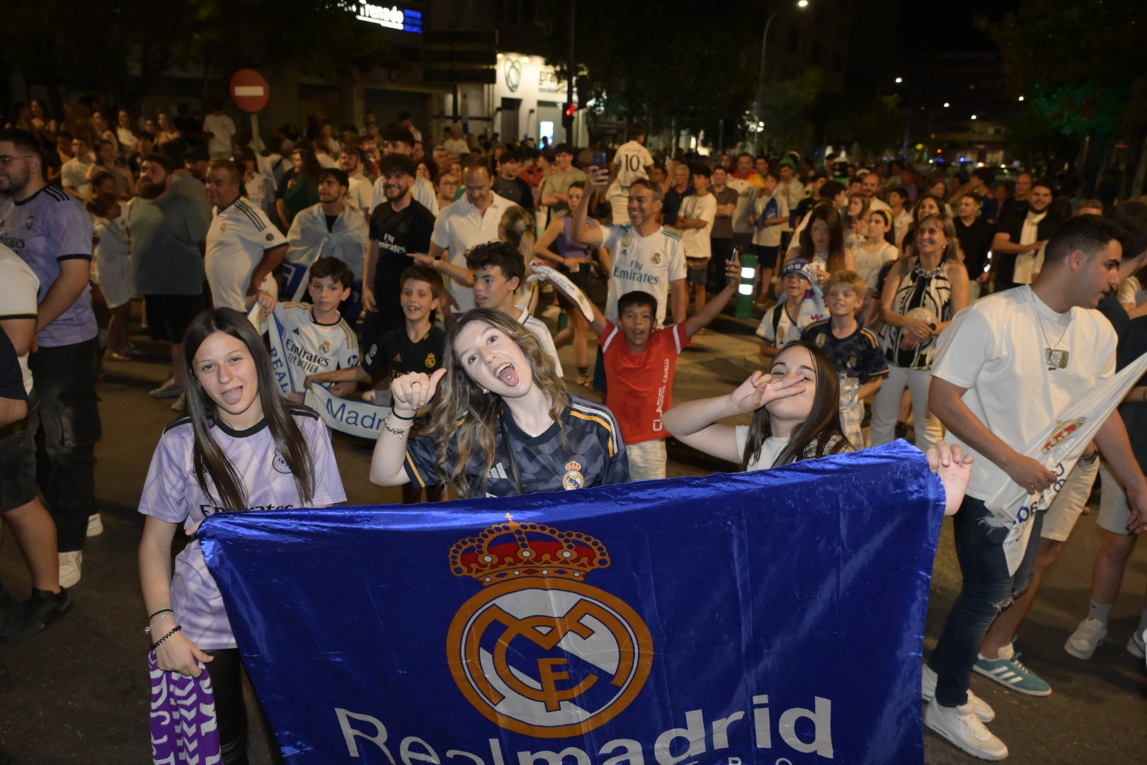 Badajoz celebra la decimoquinta Champions del Real Madrid