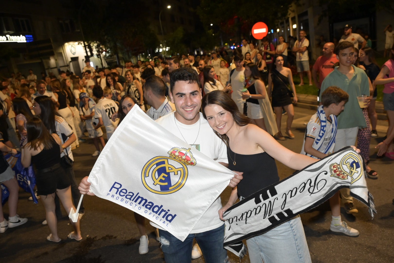 Badajoz celebra la decimoquinta Champions del Real Madrid