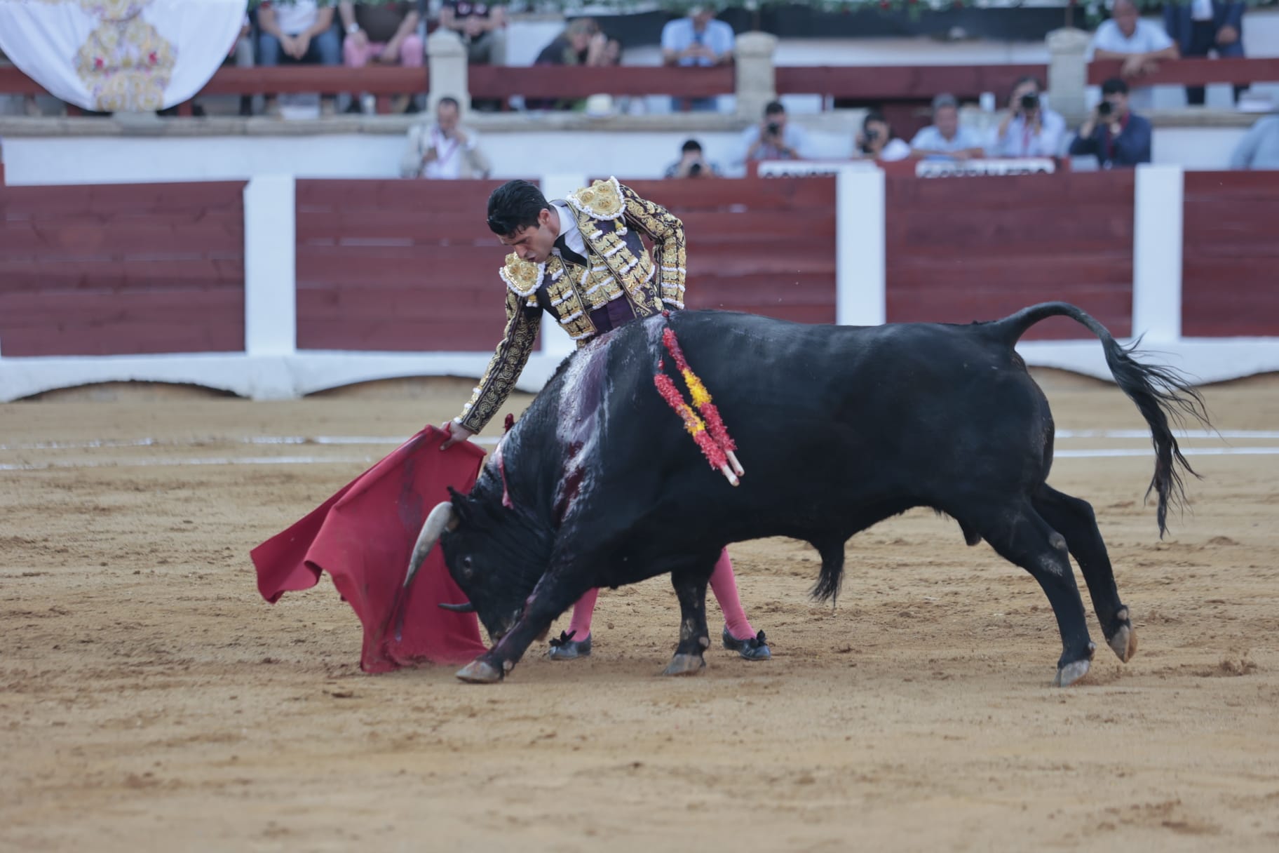 Salida a hombros de Talavante y Emilio de Justo en la Era de los Mártires de Cáceres