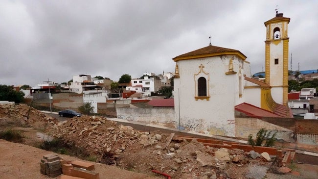 Imagen antes - Cambio de la plaza principal en los últimos meses.