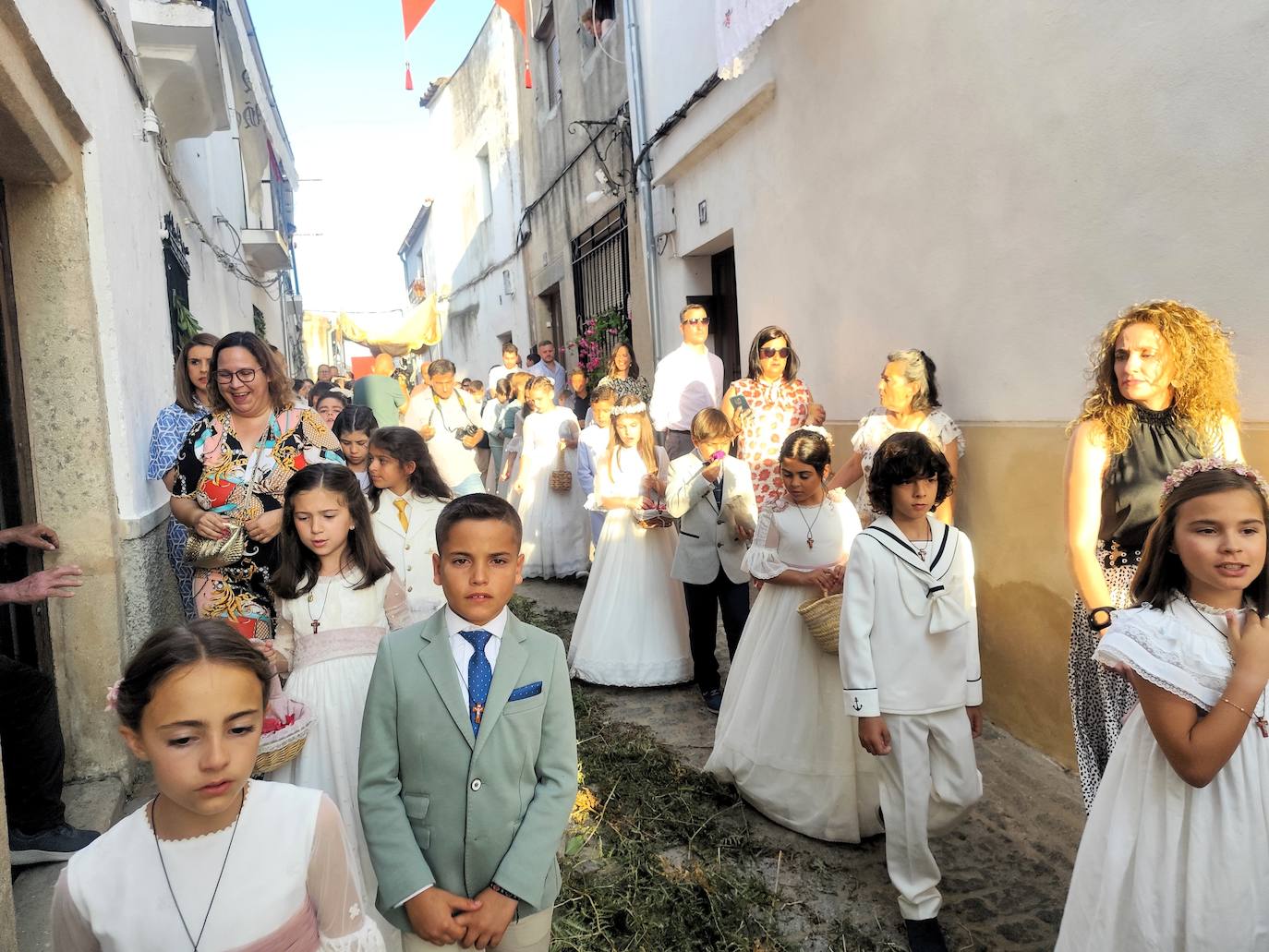 Procesión del Corpus por la Villa Adentro