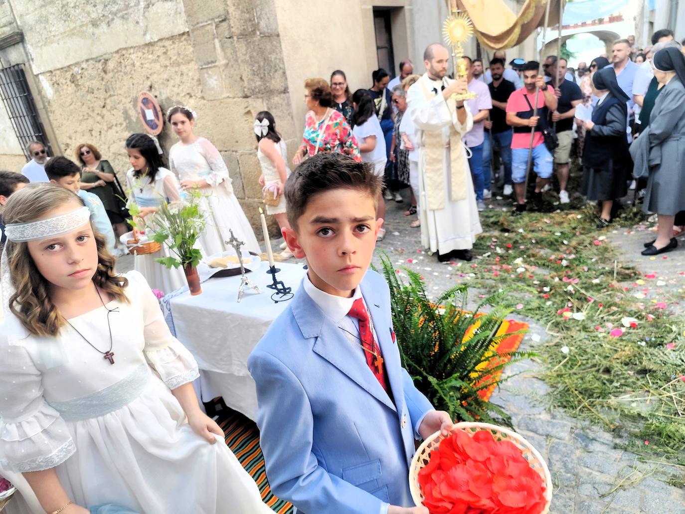 Procesión del Corpus por la Villa Adentro