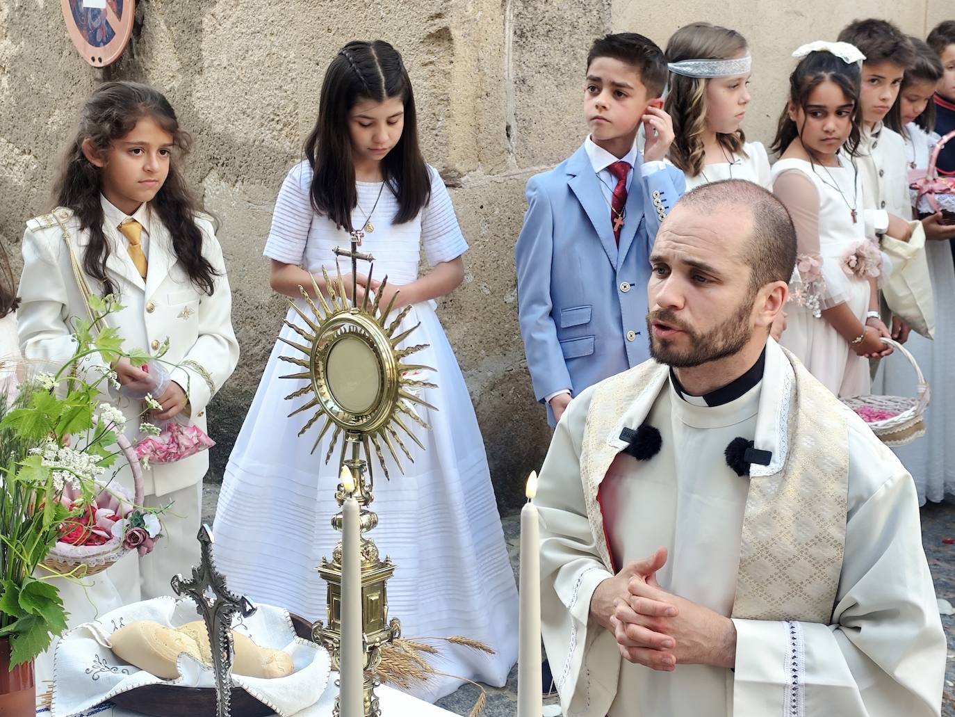 Procesión del Corpus por la Villa Adentro