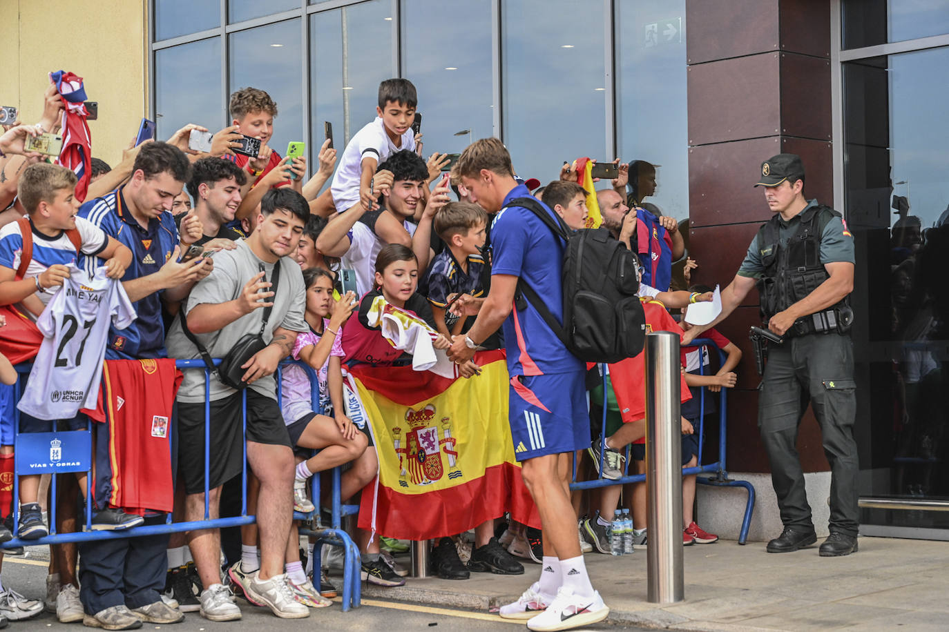 Badajoz recibe a la selección española, en imágenes (II)