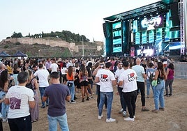 Ambiente en el festival el año pasado en El Pico.