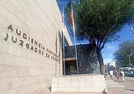 Imagen de archivo de la Audiencia Provincial de Cáceres.