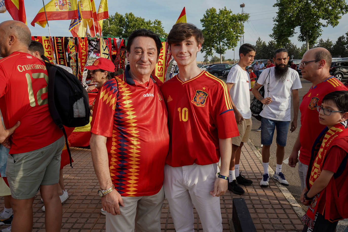 Búscate en el Nuevo Vivero durante la previa del España-Andorra