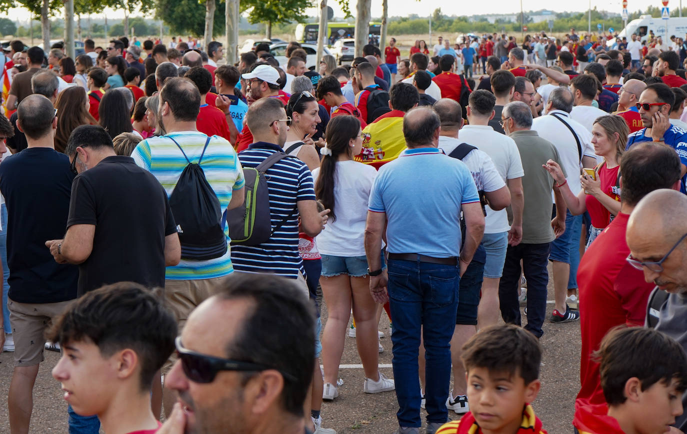 Búscate en el Nuevo Vivero durante la previa del España-Andorra