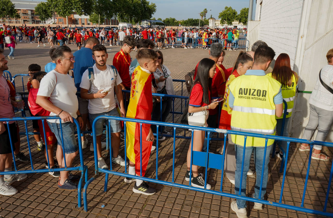 Búscate en el Nuevo Vivero durante la previa del España-Andorra