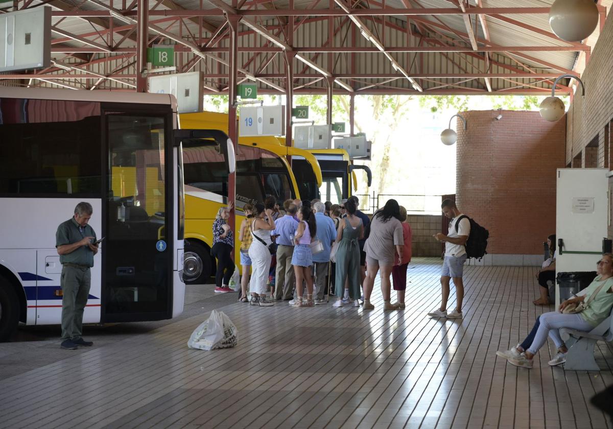 Estación de autobuses de Badajoz.