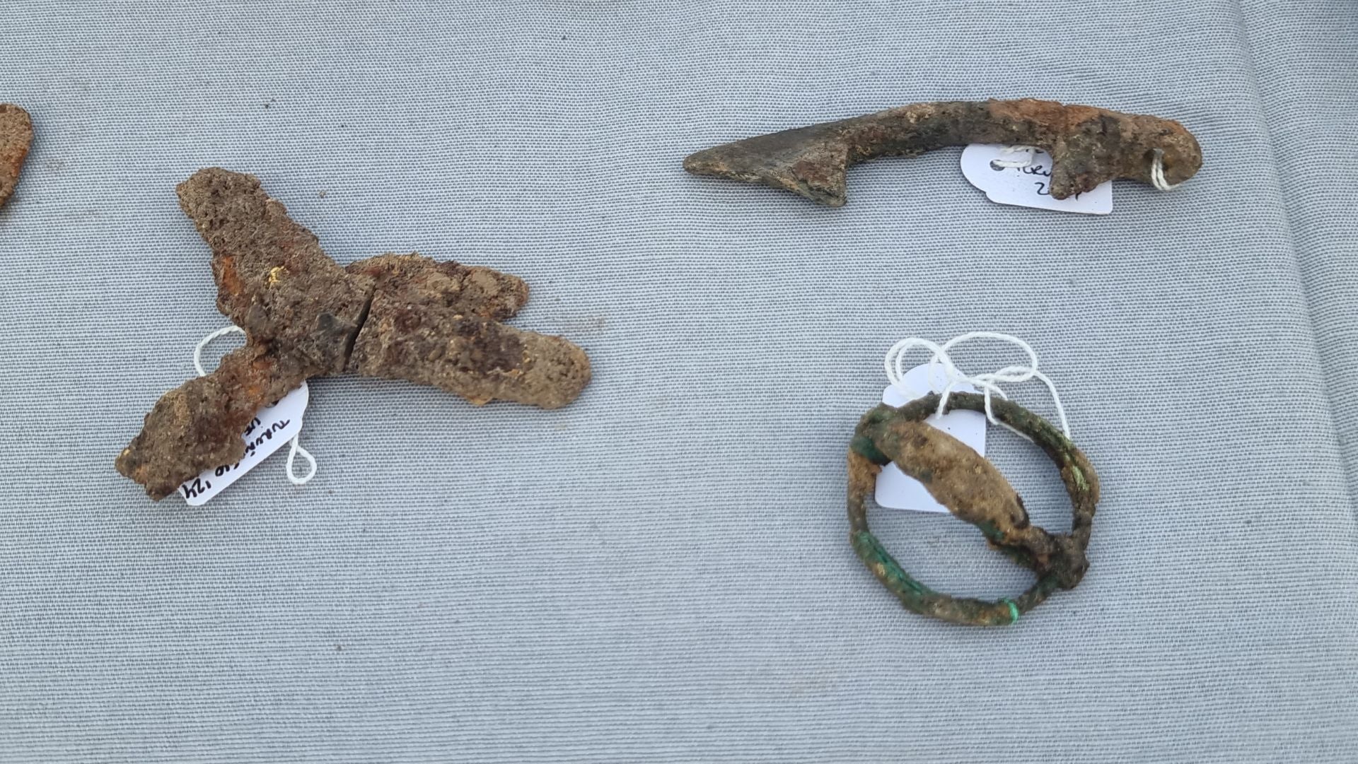 Estas son las nuevas piezas halladas en Casas del Turuñuelo