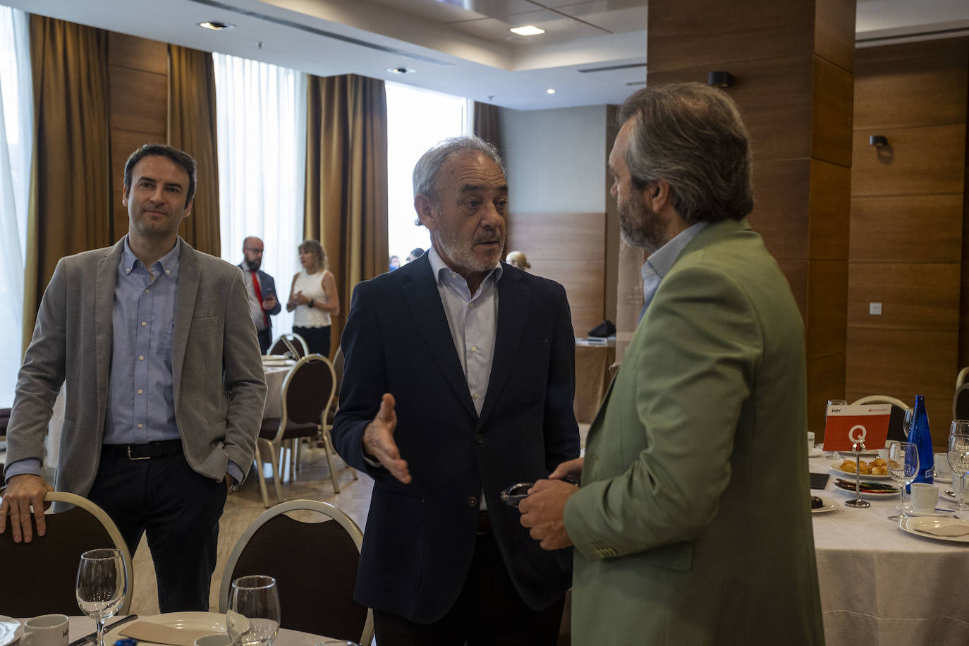 Ambiente del Foro-Santander de perspectivas empresariales