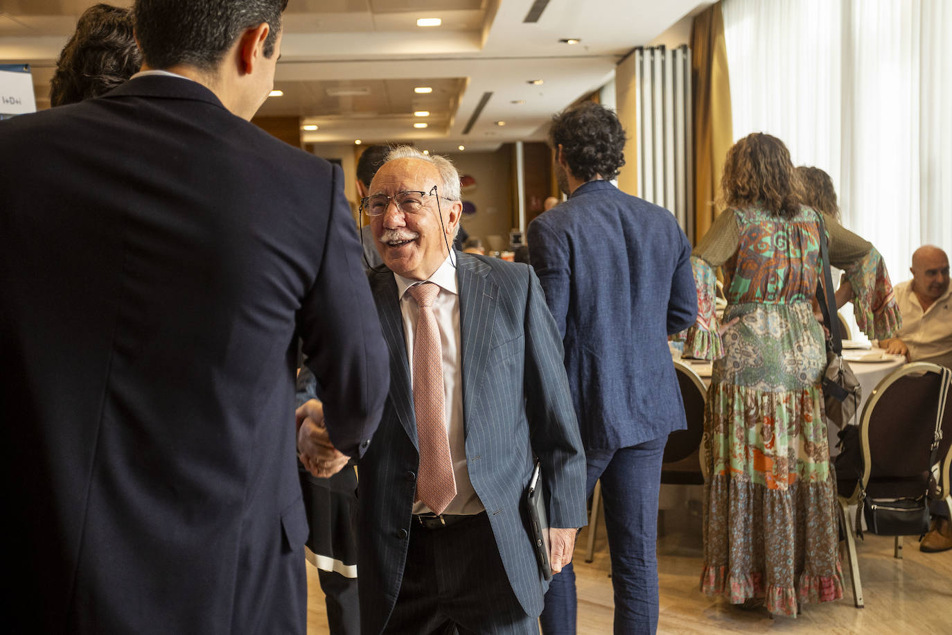 Ambiente del Foro-Santander de perspectivas empresariales