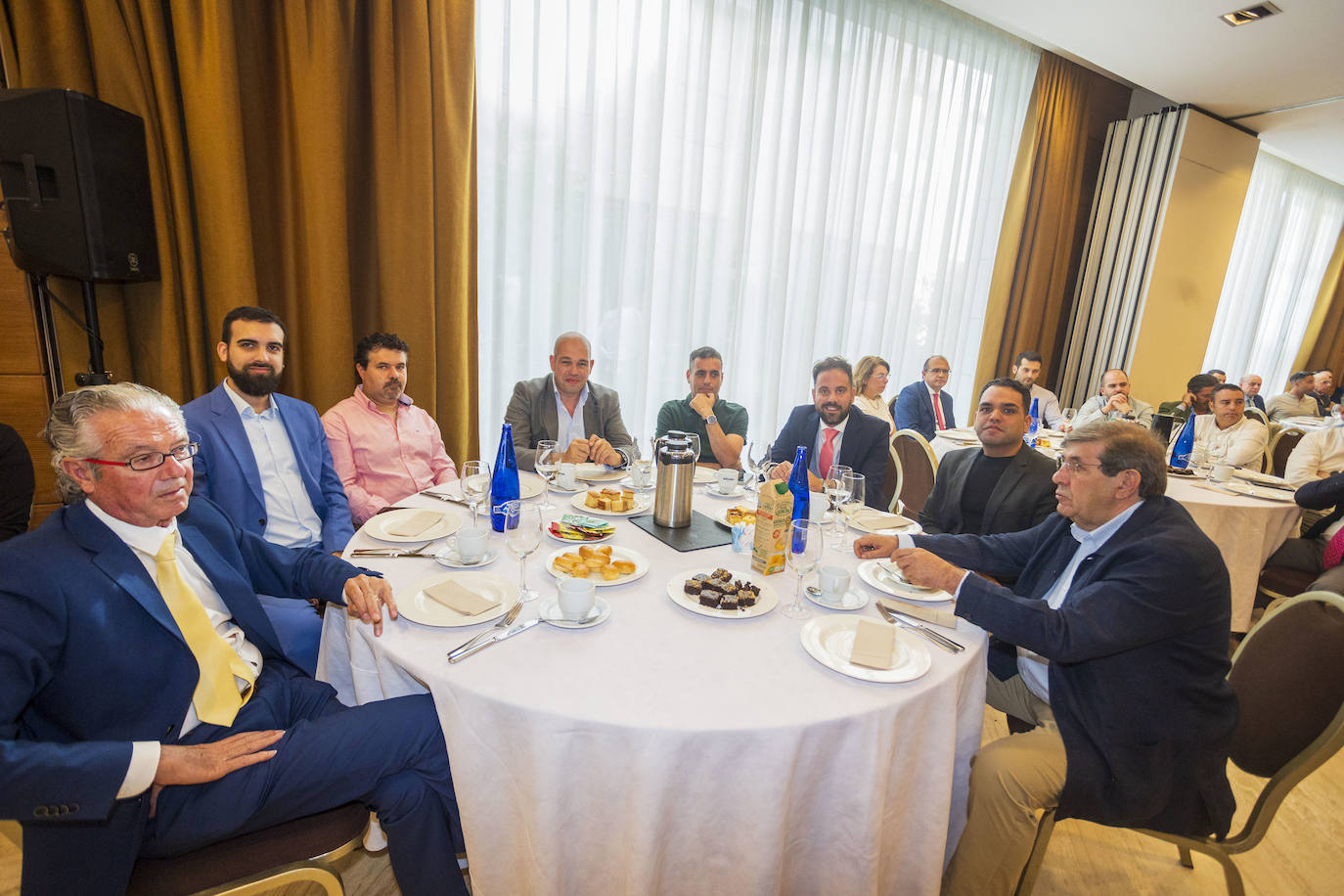 José Manuel Quiterio, Beltrán Pérez, José Carlos Martín, Juan Ángel Redondo, Jesús López, Miguel Payo, Isidro López-Mateo y Alejandro Quiterio.