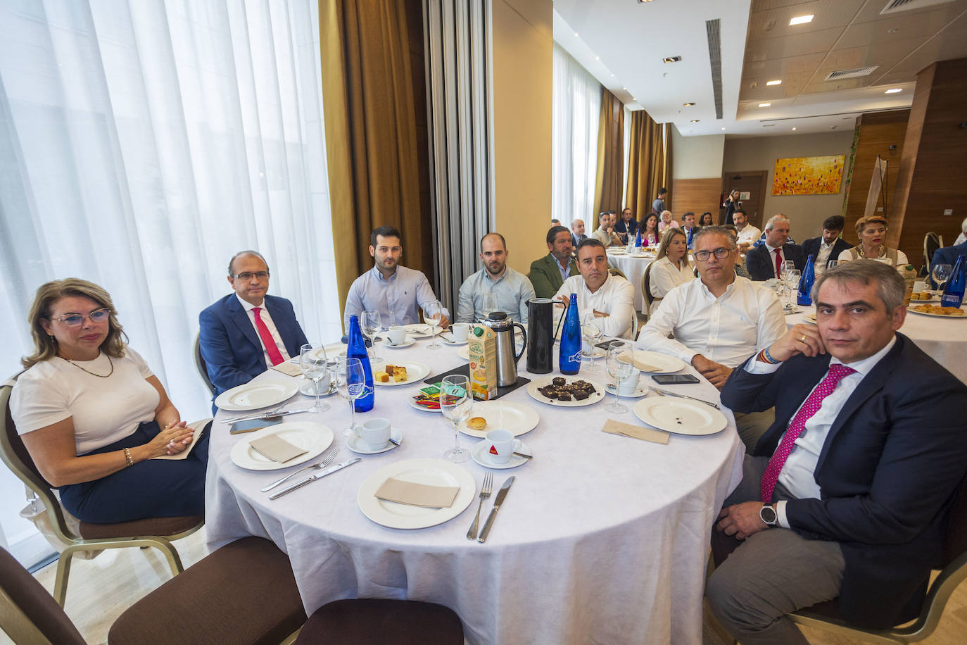 Ana María Martín, Francisco Javier Rubio, Pablo Cervigón, Cristian Lorenzo, Pedro José Fernández, Luis Miguel Lospitao y Alfonso Sánchez..