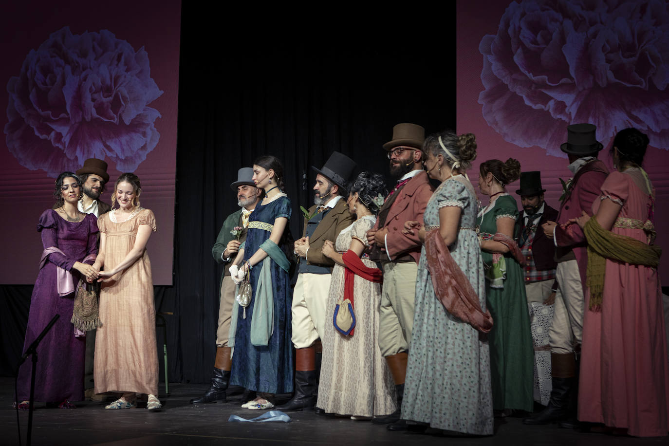 Uno de los momentos del montaje.