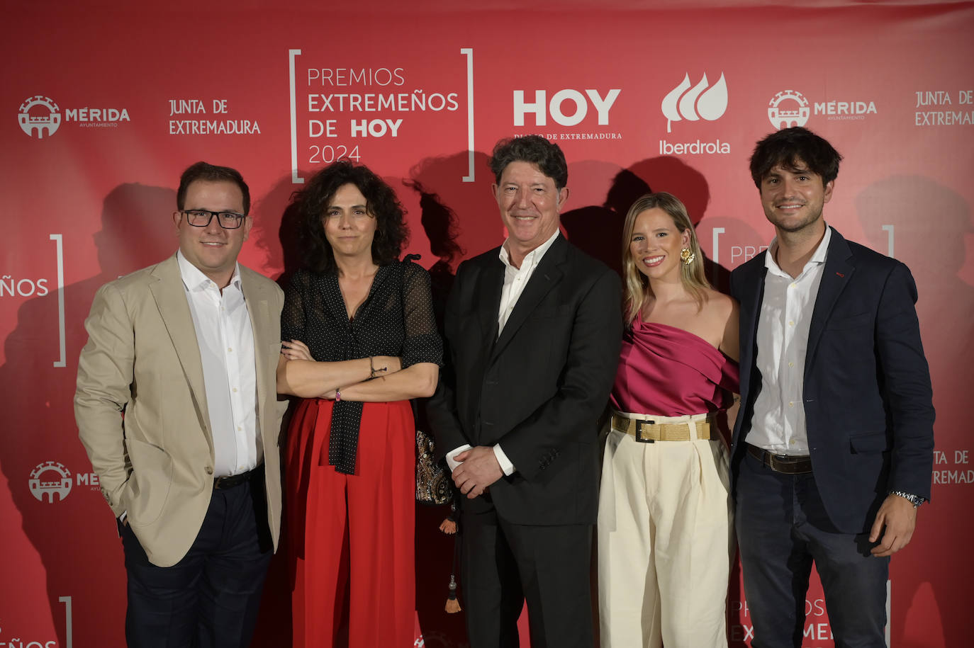 Pedro Vinteño, Begoña Ortigosa, Florencio Monje, Elisa Sánchez y Gonzalo Monje