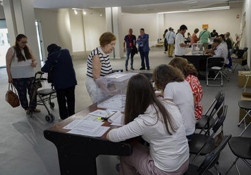 Una mesa electoral de Badajoz da «por error» 119 votos a Junts y cero al PSOE