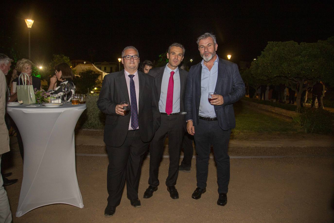 Vicente Contreras, José Luis Caballero y Daniel Sánchez.