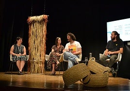 José Manuel Tienza participando en una mesa del foro