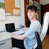 «Estoy acostumbrado a sacar buenas notas, pero hay esfuerzo»