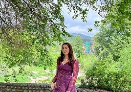 Alba Monforte vive en Torremenga, en la comarca de la Vera.