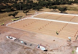 Vista de los sistemas instalados en la EDAR de Pallares.