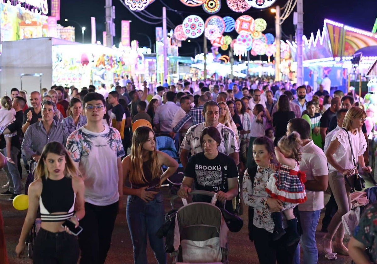 Ambiente en la Feria de San Juan.