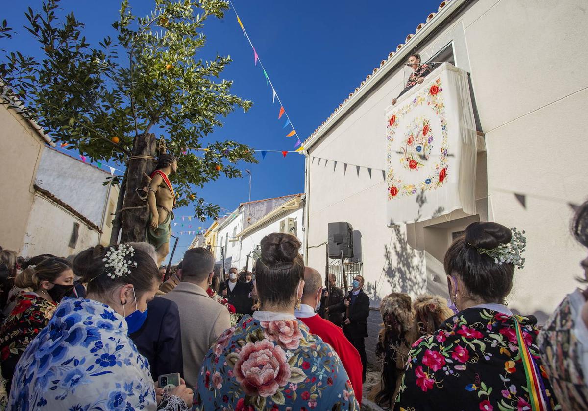 Celebración de las Carantoñas de Acehúche