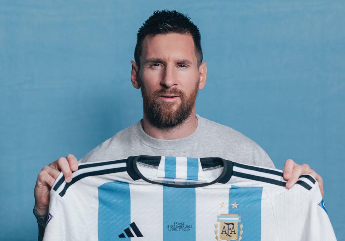 Leo Messi, futbolista.