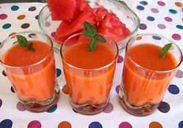 Aunque el gazpacho tradicional está muy rico, atrévete con alguna de sus múltiples posibilidades.