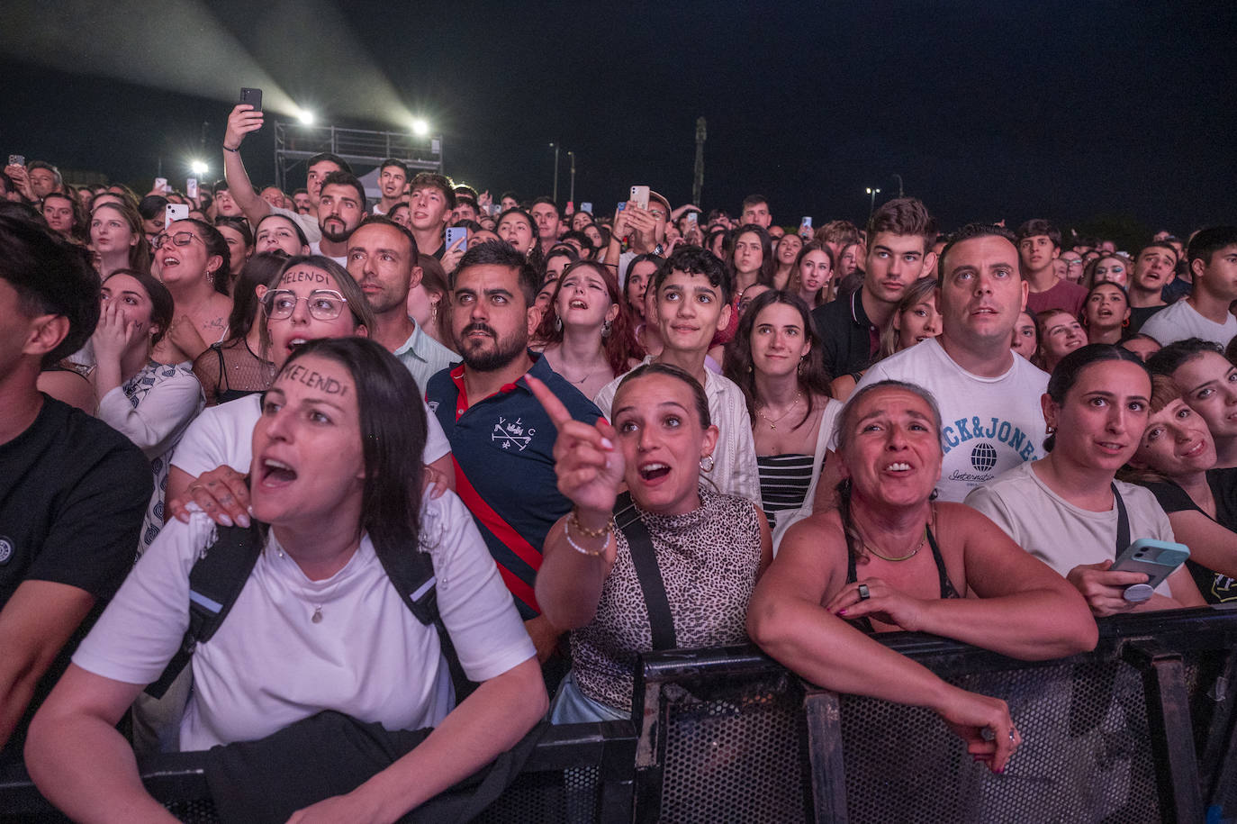 Las mejores fotos del concierto de Melendi en Badajoz