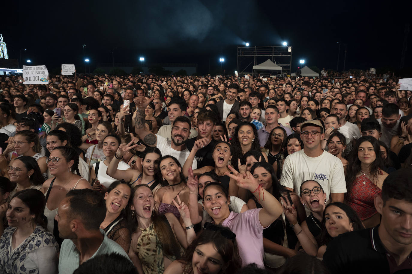 Las mejores fotos del concierto de Melendi en Badajoz