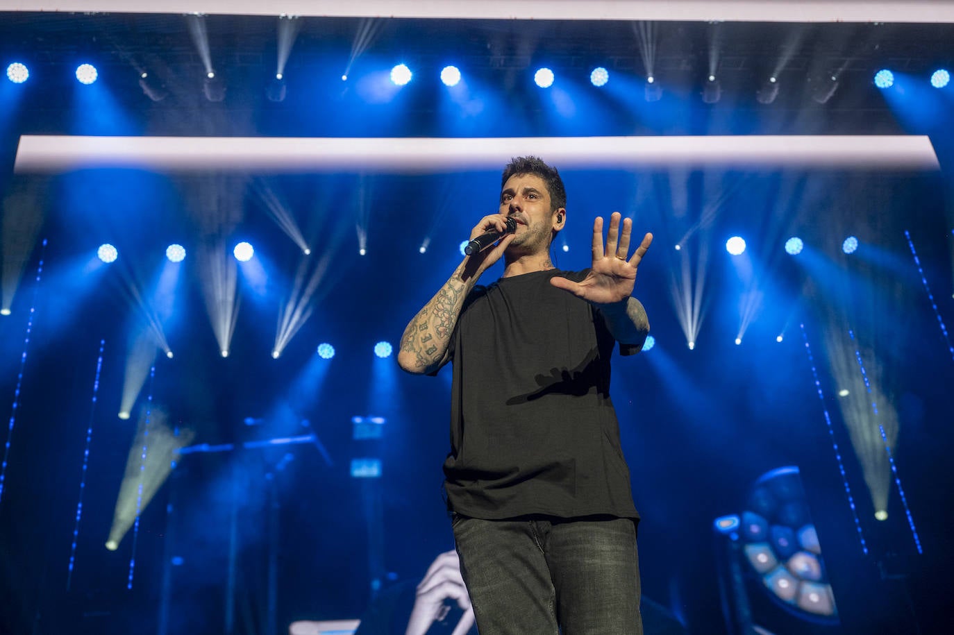 Las mejores fotos del concierto de Melendi en Badajoz