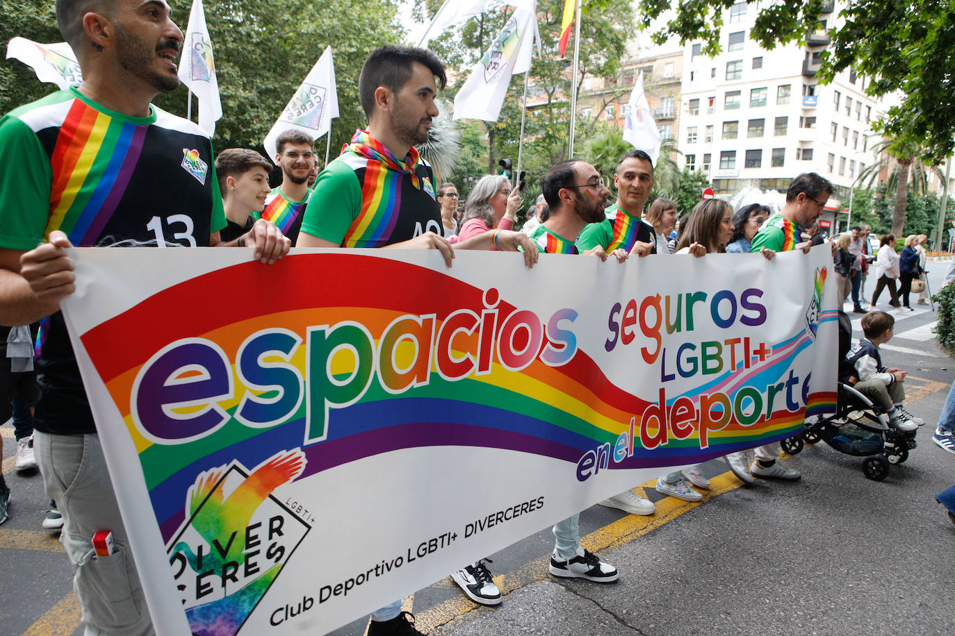 Así ha sido la marcha del Orgullo en Cáceres