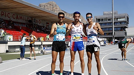 Séptimo oro nacional para Álvaro Martín