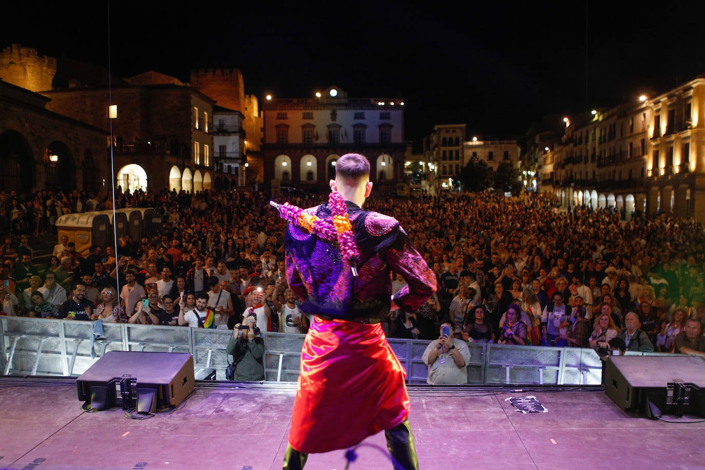 Las mejores imágenes de los conciertos de la fiesta del Orgullo de Cáceres (II)