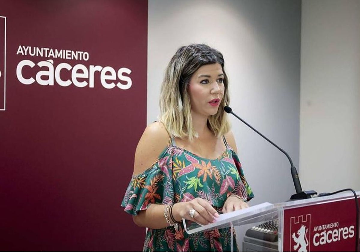 Encarna Solís es la concejala de Asuntos Sociales de Cáceres.
