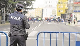Agente de la Policía Local en Badajoz