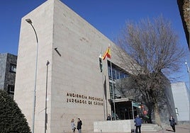 Audiencia Provincial de Cáceres.