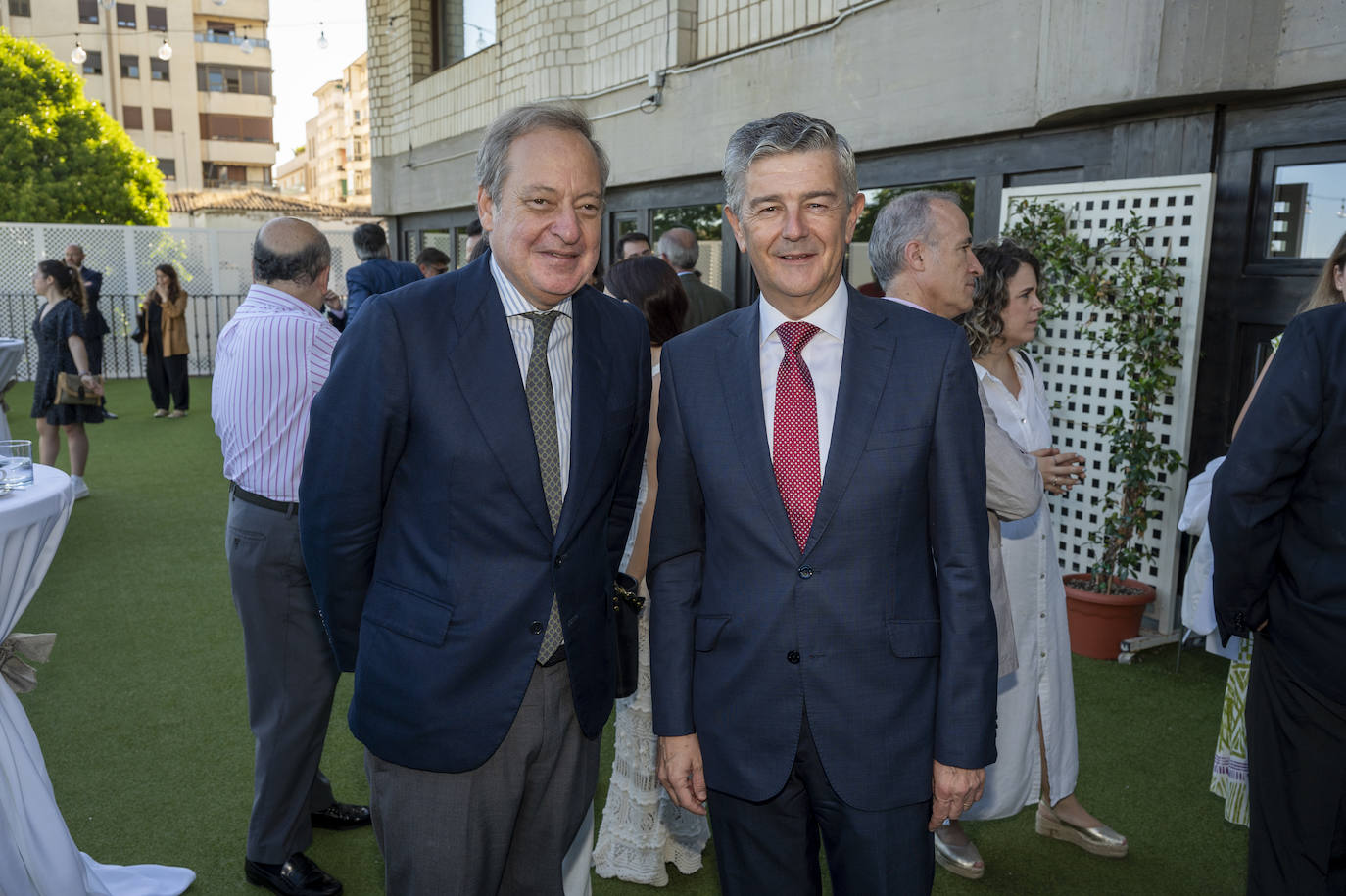 Álvaro Rodríguez Guitart y Ángel Jaén.