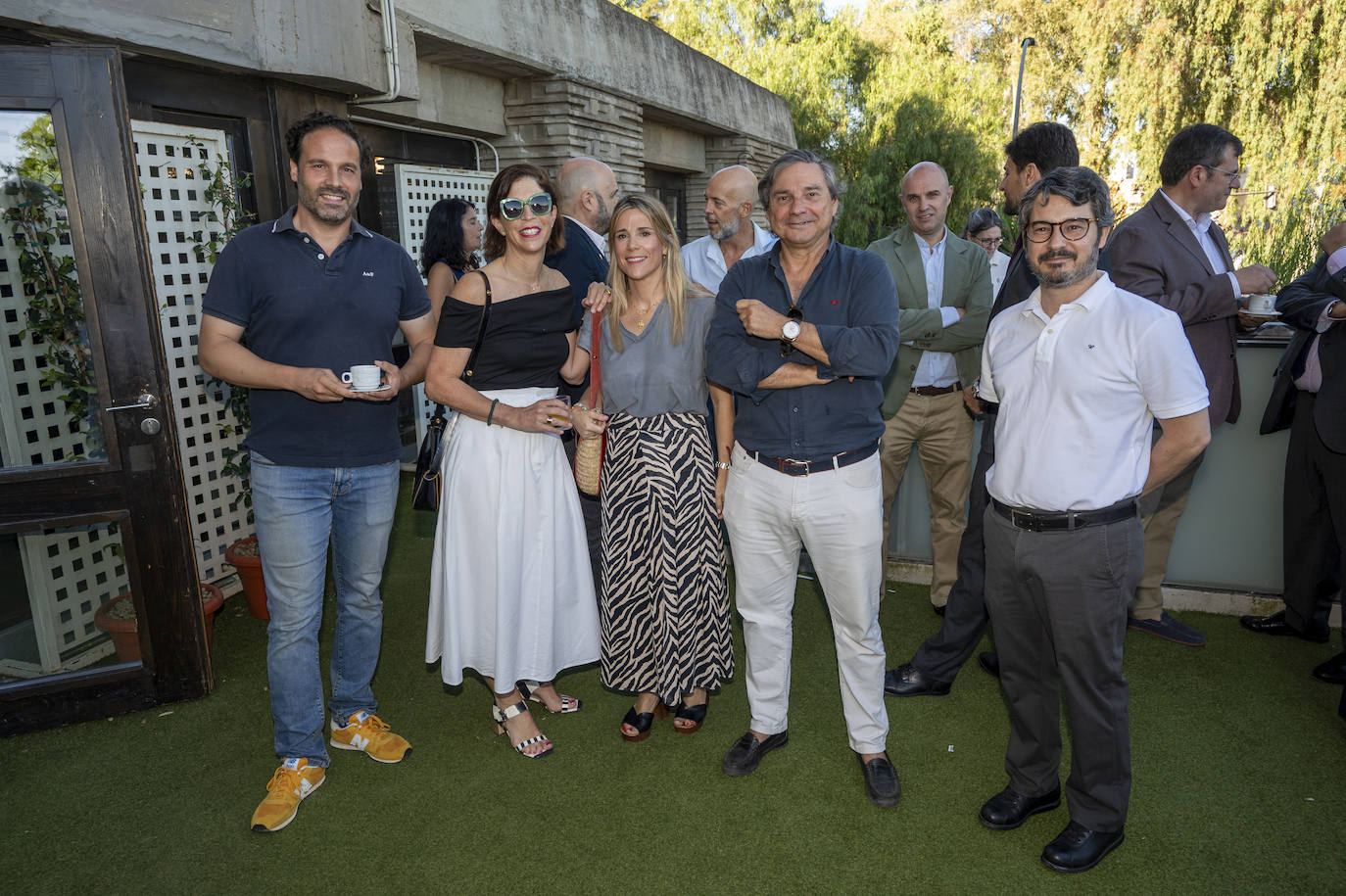 Miguel de Peralta, Sara Llorente, Lola Plasencia, Javier Salas y Álvaro Fernández.