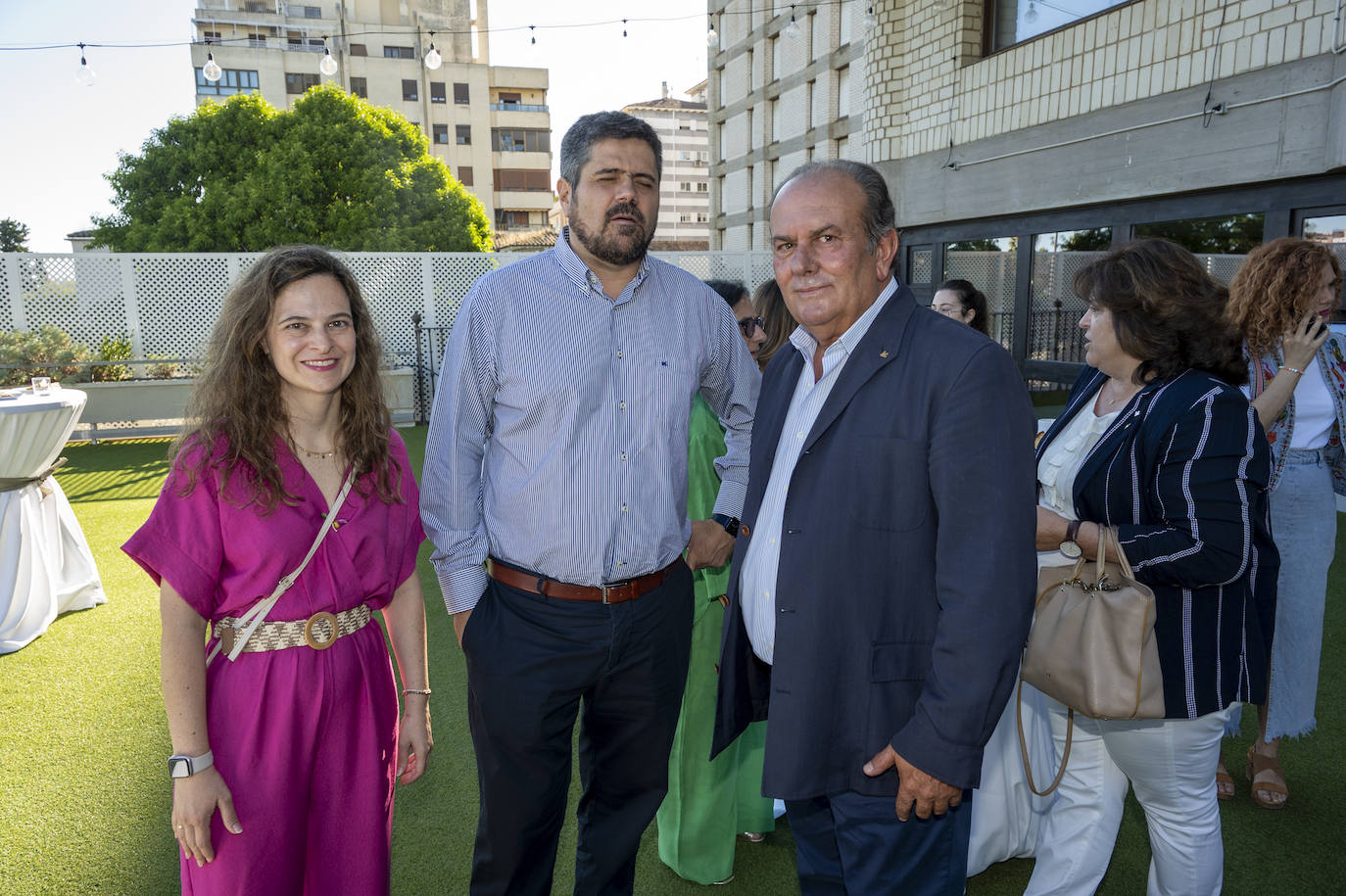 Nazaret Ares, Fernando Iglesias y Urbano Caballo