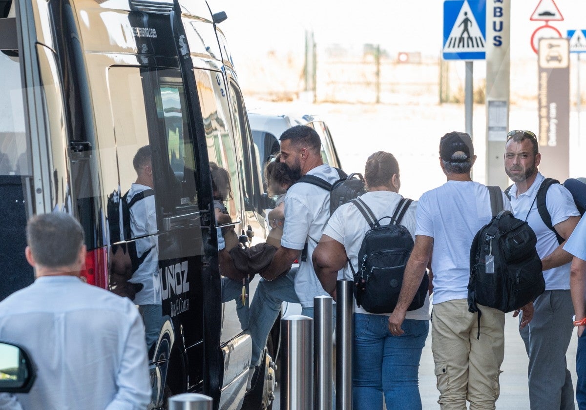 Así ha llegado Ricky Martin a Badajoz