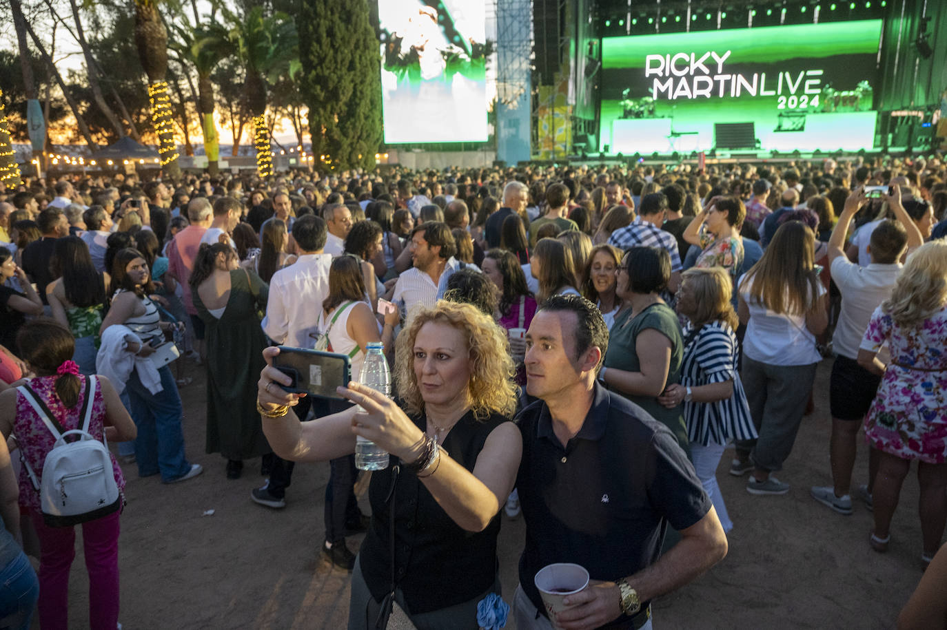 Las mejores imágenes del concierto de Ricky Martin en Badajoz (I)